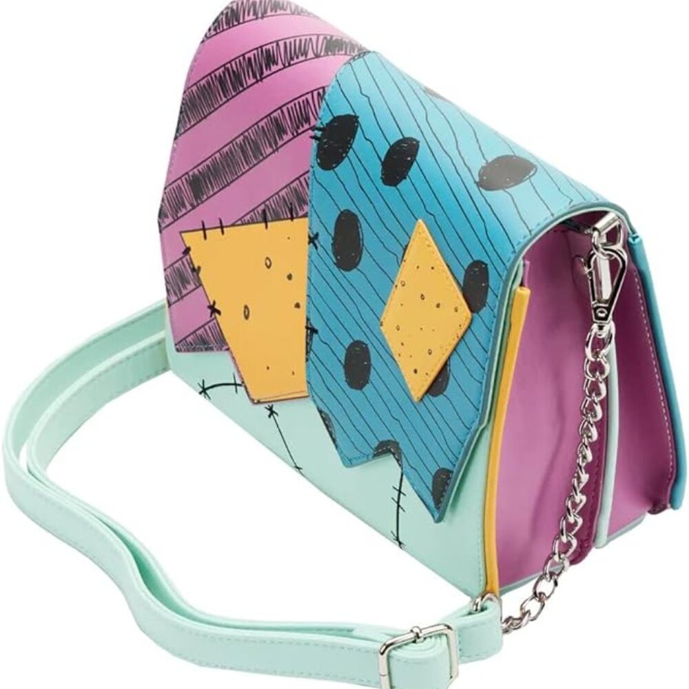 New Loungefly Disney The Nightmare Before Christmas Sally Cosplay Crossbody Bag